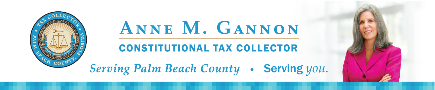 Anne M. Gannon - Palm Beach County Tax Collector